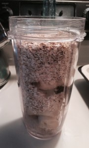 At first, I tried to fit everything into my Nutri Ninja.